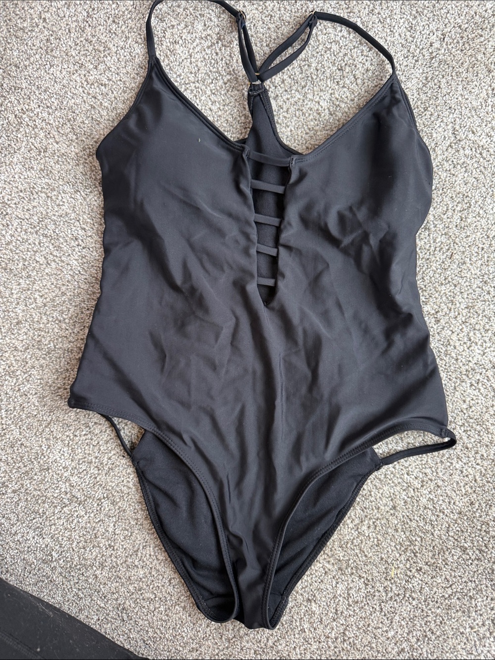 Sexy strappy 1 piece swimsuit in Medium